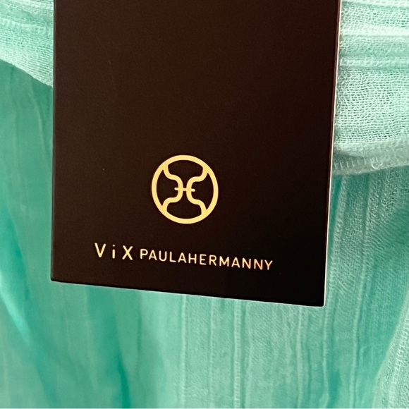 NWT Elegant quality lined maxi Skirt tie front & cut out side swimsuit cover up - Picture 7 of 9